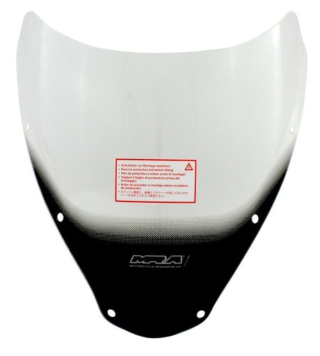 MRA Fairing screen, original shape, clear, with homologation