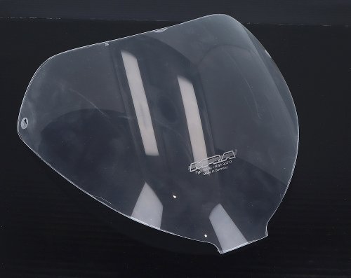 MRA Fairing screen, original shape, clear, with homologation