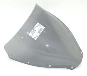 MRA Fairing screen, touring, smoke grey, with homologation -