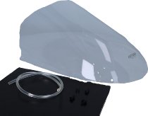 MRA Fairing screen, touring, clear, with homologation -