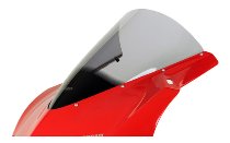 MRA Fairing screen, racing, smoke grey, with homologation -