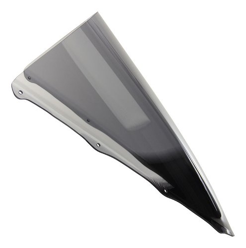 MRA Fairing screen, racing, smoke grey, with homologation -