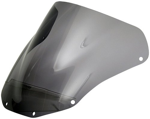 MRA Fairing screen, racing, grey, with homologation - Ducati