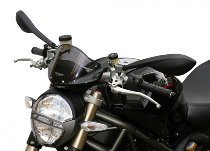 MRA Fairing screen, original shape, grey, with homologation