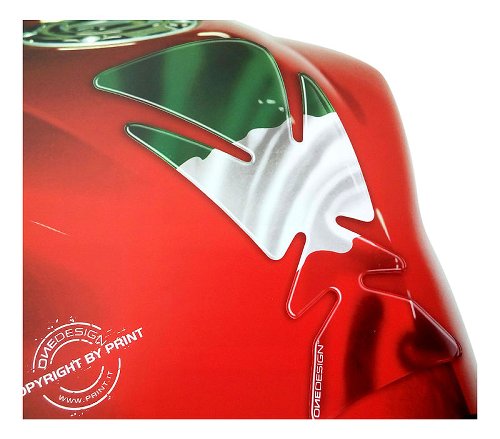 Print Tankpad, italian flag, 215x125 mm