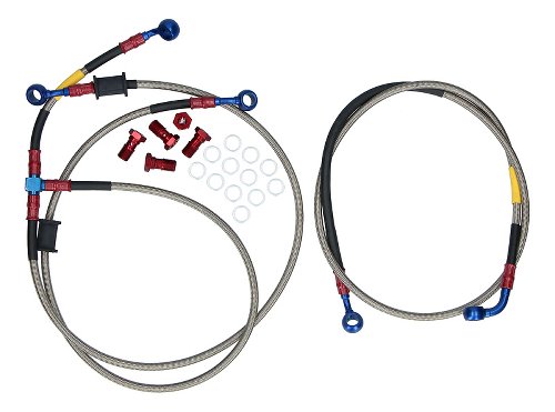 Fren Tubo brake hoses set, type 2 - Ducati Monster 800 S2R