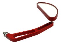 RCM Mirror left side, M10, aluminium, red NML