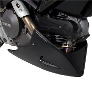 Barracuda Engine spoiler, black - Ducati Monster 696, 796
