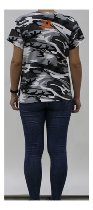 Speedymoto T-Shirt Damen, camouflage, Größe: L NML