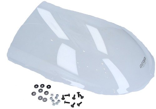 MRA Fairing screen, original shape, clear, with homologation