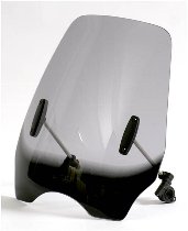 MRA Windshield, Highwayshield, grey, with homologation -