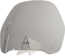 MRA Windshield, Roadshield, grey, with homologation -