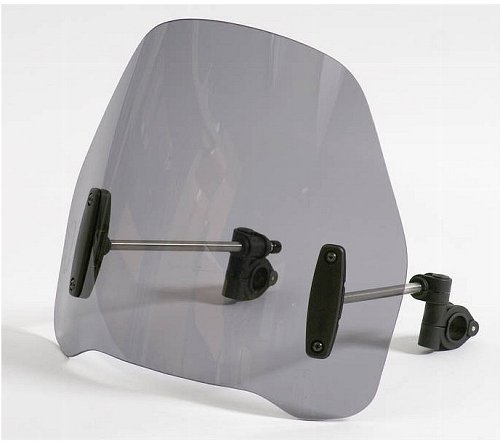 MRA Windshield, Roadshield, grey, with homologation -