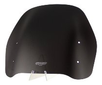 MRA Windshield, Roadshield, black, with homologation -