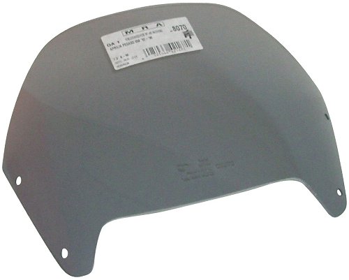 MRA Fairing screen, original shape, smoke grey, with