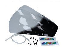 MRA parabrisas racing transparente, homologado - Aprilia