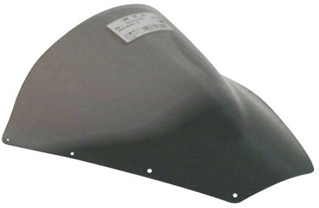 MRA Fairing screen, racing, smoke grey, with homologation -