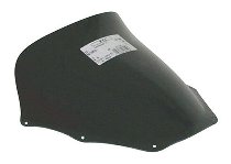 MRA Fairing screen with spoiler, black, with homologation -