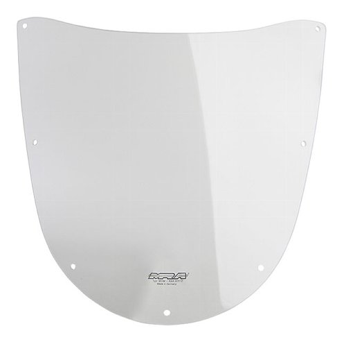 MRA Fairing screen, original shape, clear, with homologation