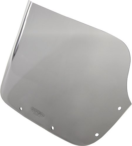 MRA Fairing screen, original shape, smoke grey, with