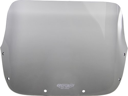 MRA Fairing screen, original shape, smoke grey, with