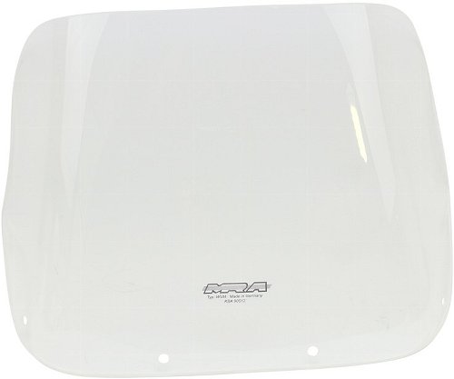 MRA Fairing screen, original shape, clear, with homologation