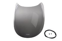 MRA Fairing screen, original shape, smoke grey, with