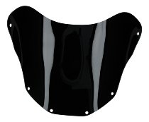 MRA Fairing screen original shape, black, with homologation