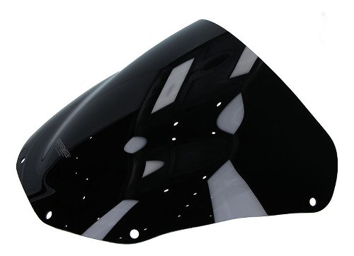 MRA Fairing screen, racing, black, with homologation -