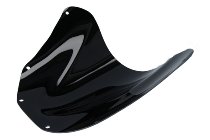 MRA Fairing screen, racing, black, with homologation -