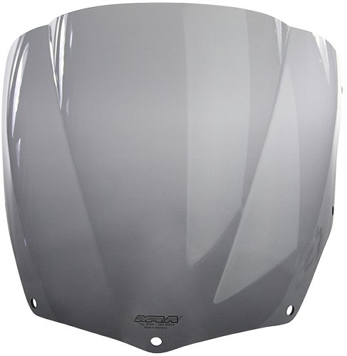 MRA Fairing screen, racing, smoke grey, with homologation -