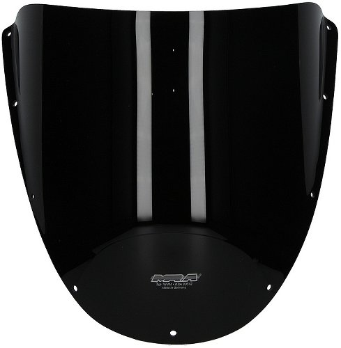 MRA Fairing screen, original shape, black, with homologation