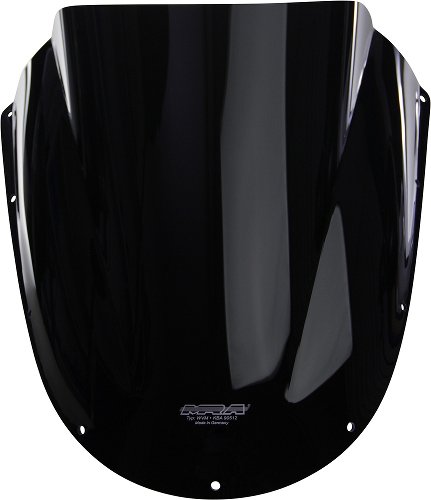 MRA Verkleidungsscheibe, Racing, schwarz, mit ABE - Ducati