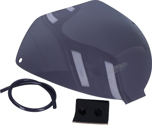 MRA Fairing screen with spoiler, smoke grey, with