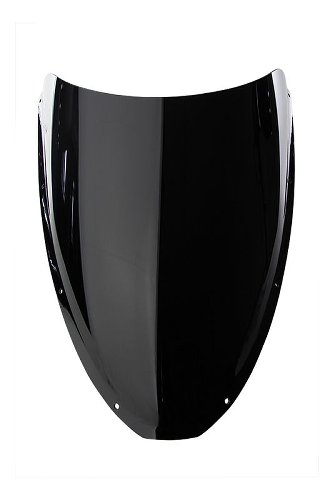 MRA Fairing screen racing, original shape, black - Ducati