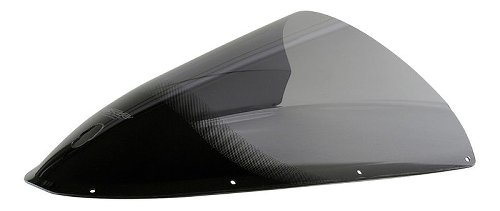 MRA Fairing screen, racing, smoke grey, with homologation -