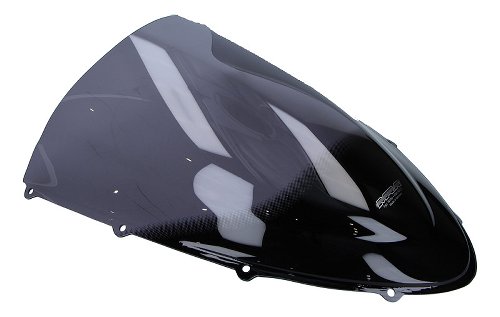 MRA Fairing screen, racing, grey, with homologation - Ducati