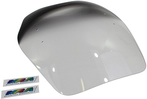 MRA Windshield, Highwayshield, clear, with homologation -