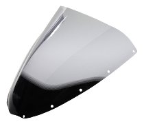 MRA Fairing screen, racing, smoke grey, with homologation -