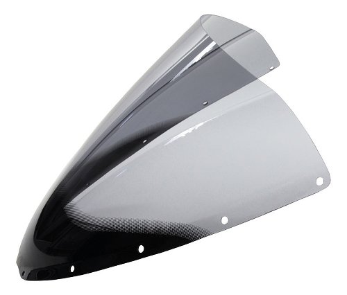 MRA Fairing screen, racing, smoke grey, with homologation -