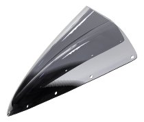 MRA Fairing screen, racing, smoke grey, with homologation -