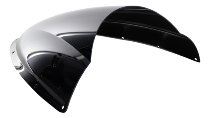 MRA Fairing screen, racing, black, with homologation - MV