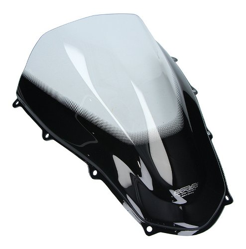 MRA Fairing screen racing, clear, with homologation -