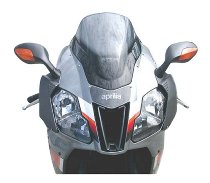 MRA Fairing screen racing, grey, with homologation - Aprilia