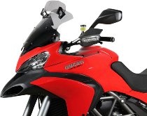 MRA Fairing screen, vario touring screen, grey, with