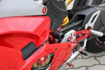 CNC Racing Frame crash protections, black - Ducati Panigale