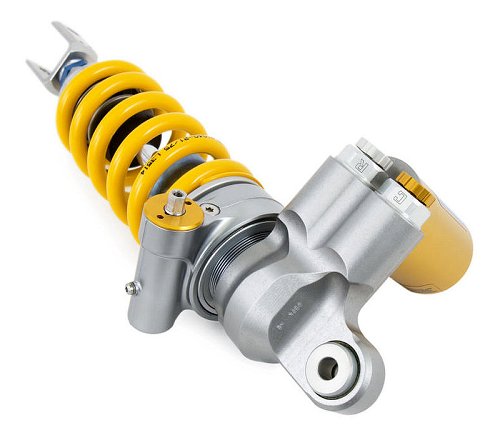 CNC Racing Mono ammortizzatore Ohlins DU468 TTX GP, argento