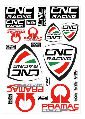 CNC Racing Stickers kit