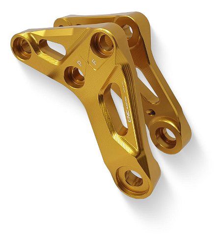 CNC Racing Rear suspension rocker arms, gold - Ducati