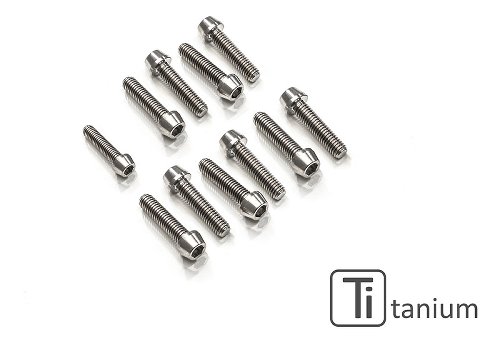 CNC Racing Screw kit triple clamps, Titanium - Ducati